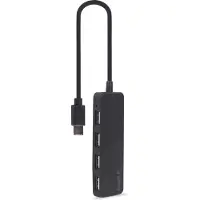Gembird 4 poorts USB 2.0 hub4-poorts USB Type-C hub, zwart