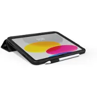 Otterbox Defender met folio (iPad 2022 (10e generatie)), Tablethoes, Zwart