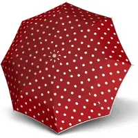 Knirps Paraplu donkerrood / wit