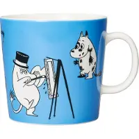 Arabia Blauwe Moomin mok speciaal 40 cl