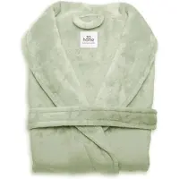 Zo! Home Badjas Cara Foam Green - 100% Polyester - Maat QQ