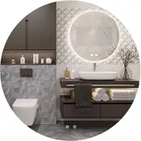 Tutumi Led Spiegel 80cm Hzj080