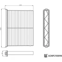 Blue Print ADBP250096 Interieurfilter