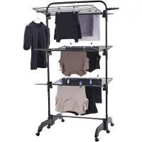 Leifheit Droogrek 420 Comfort Zwart