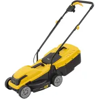 Powerplus elektrische grasmaaier POWEG62203 - 1000 W, 320 mm Ø grasmachine, tuintoestel, met grasopvangsysteem en achteruitworp