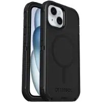 Otterbox Defender Apple iPhone 13, 14 en 15 Back Cover met Magneet Zwart