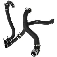AFE BladeRunner 21-22 Ford F-150 Ecoboost V6-3.5L(tt) Aluminum Hot and Cold Charge Pipe Kit Black