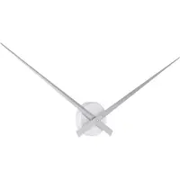 Karlsson Little Big Time Wandklok | Ø77.5cm | Zilver