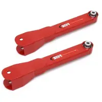 BMR Suspension BMR 10-15 5th Gen Camaro Rear Non-Adj. Trailing Arms w/ Spherical Bearings - Red