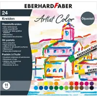 Eberhard Faber oliepastelkrijt - Artist Color - 24 stuks - in opbergbox - EF-522036