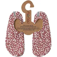 SLIPSTOP Stone Flower kinder schoenen met bloemen roze maat 30/32