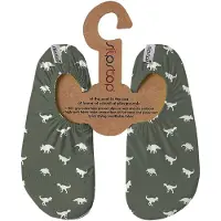 SLIPSTOP Dino Green kinder schoenen groen wit maat 30/32