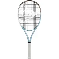 Dunlop Tennisracket LX Team 107 Blue White Bronze (Bespannen)-Gripmaat L1