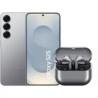 Samsung Galaxy S25 5G - 256GB - Silver Shadow + Galaxy Buds3 Pro