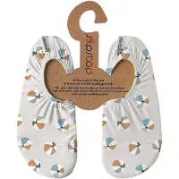 SLIPSTOP Beachbal Naturel kinder schoenen wit maat 21/23