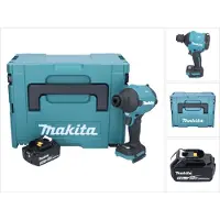 Makita DAS 180 T1J Akku Gebläse 18 V Brushless + 1x Akku 5,0 Ah + Makpac - ohne Ladegerät