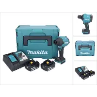 Makita DAS 180 RTJ accu-blazer 18 V borstelloos + 2x accu 5,0 Ah + oplader + Makpac