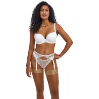 Freya jarretel Fascinate wit female | Maat: XL