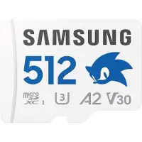 Samsung MicroSDXC PRO Plus 512GB Sonic the Hedgehog