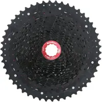 Sunrace Cassette CSMZ90 12 speed 11-50T - zwart met rode spider
