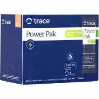 Trace Minerals Power Pak (Citroen Limoen) 30 Zakjes | Elektrolytenmix met mineralen en vitamine C