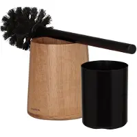 Sealskin Earth - Toiletborstel met houder - Vrijstaand - FSC - Eiken