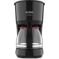 Solac Filterkoffiezetapparaat Coffee4you CF4036, 1,5 liter, 750 watt, zwart