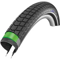 Schwalbe Big Ben Plus Performance Clincher Tyre 27.5x2.15" GreenGuard E-50 SnakeSkin Reflex, zwart Bandenmaat 55-584 | 27,5x2,15"