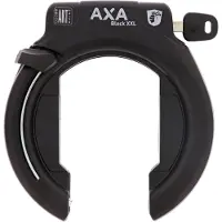 Axa Block XXL frameslot, zwart, 71 mm, sleutel afneembaar