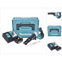 Makita DFR 551 RF1J Akku Magazinschrauber 18 V 25 - 55 mm Brushless + 1x Akku 3,0 Ah + Ladegerät +