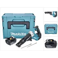 Makita DFR 551 F1J Akku Magazinschrauber 18 V 25 - 55 mm Brushless + 1x Akku 3,0 Ah + Makpac - ohne