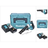 Makita DFR 551 RT1J Accu Magazijnschroevendraaier 18 V 25 - 55 mm Brushless + 1x Accu 5.0 Ah + Lader +