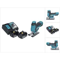 Makita DJV 185 RF accu pendelzaag 18 V borstelloos + 2x accu 3,0 Ah + oplader