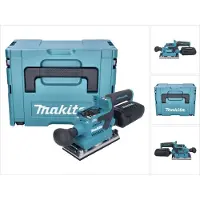 Makita DBO 382 ZJ Akku Schwingschleifer 18 V 93 x 185 mm Brushless + Makpac - ohne Akku, ohne