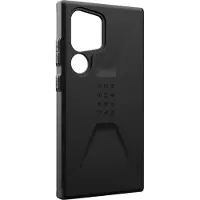 Uag Civilian Backcover voor de Samsung Galaxy S24 Ultra - Zwart