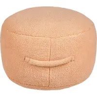 Beliani ADLANA - Poef-Oranje-Polyester