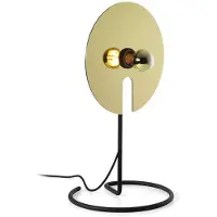 Wever & Ducre Mirror Tafellamp Black Matt|Light Gold