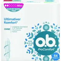 Bazta.se O.B. ProComfort Mini Tampons - 64 STUKS
