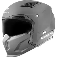Bogotto Radic 22.06 Mat Titanium Motorhelm Maat L