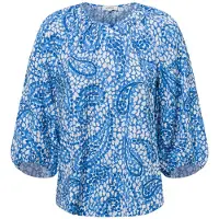 s.Oliver Blouse blauw / azuur / wit