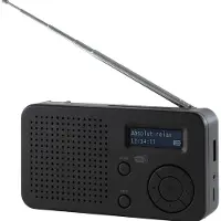 Imperial DABMAN 17 – DAB+ / FM Radio – Bluetooth – Compact & Draagbaar – Zwart