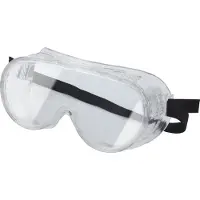 Wolfcraft - Ruimzichtbril - Veiligheidsbril - Overzetbril - Volledige Oogbescherming - 4937000
