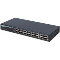 Digitus DN-95116 netwerk-switch Gigabit Ethernet (10/100/1000) Power over Ethernet (PoE) 1U Grijs