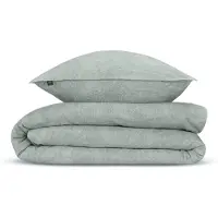 Zo! Home Dekbedovertrek Paisley-di-Lino Mint-Green Katoen-260 x 200 / 220 cm | Extra Breed