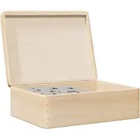 vidaXL Houten kist met deksel 40x30x13 cm massief grenenhout