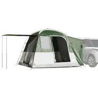 vidaXL Autotent 4-persoons waterdicht groen