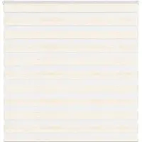 vidaXL Dubbele rolgordijn, marmerbeige, 140x150 cm, stofbreedte 135,9 cm, polyester