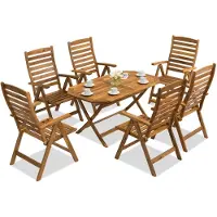 Garden Point Houten tuinset Laos/Bombaj 6