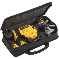 Powerplus Reciprozaag POWX0398 - 12V - Met 2 batterijen 12V en lader, 5 acc.