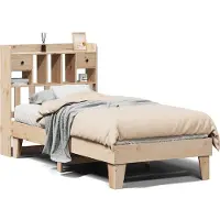 vidaXL Bedframe zonder matras massief grenenhout 140x200 cm